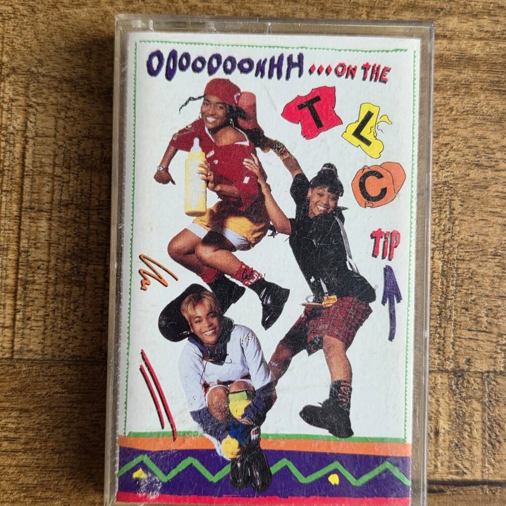 Vtg 1992 TLC Ooooooohhh...On The TLC Tip Cassette Tape